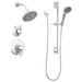 Delta Faucet DDSSGALEON1701PR Lumicoat Chrome Shower Tower Custom Shower System